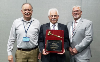 Dr. Gene Sharratt Receives The 2019 WASA Golden Gavel Award